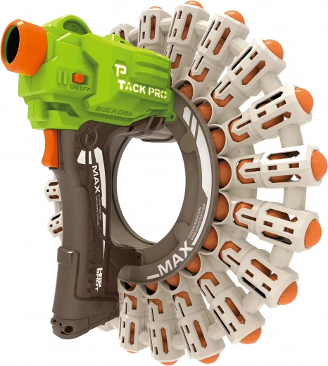 Pistola Spiral Enforcer con palline 34,5 cm