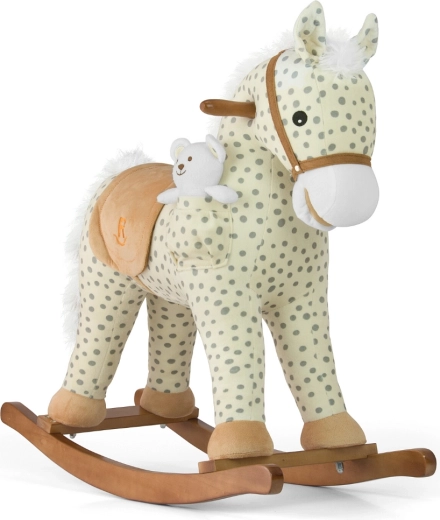 Cavallo a dondolo Milly Mally Pony Gray Dot