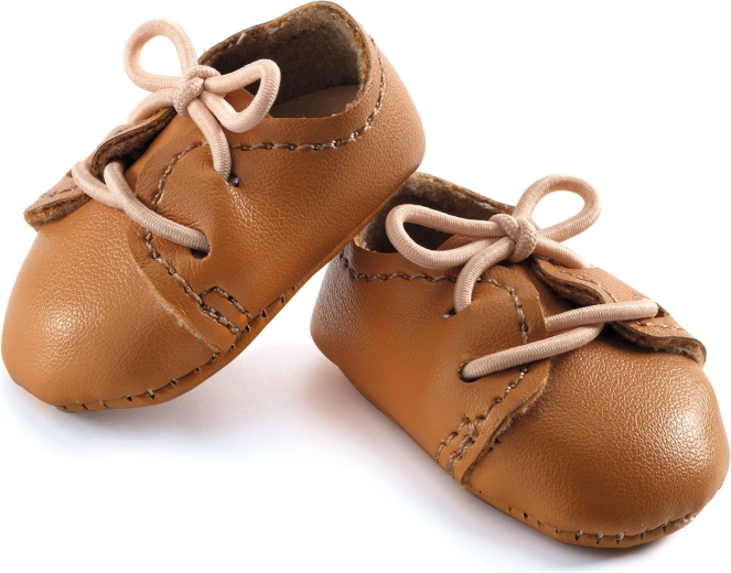 Scarpine per bambola DJECO Pomea marroni