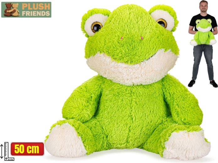 Plush Friends rana peluche seduta 50 cm