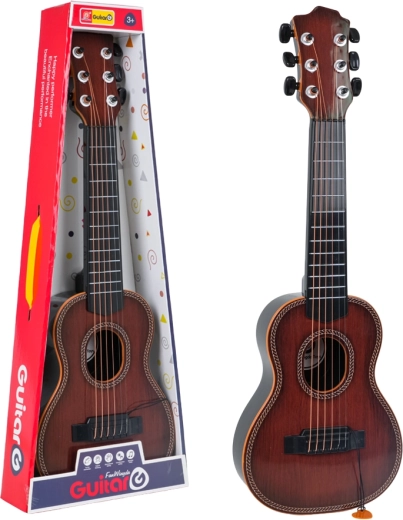 Chitarra classica per bambini marrone scuro - 1 pezzo