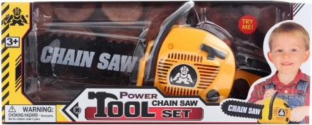 Sega a motore di plastica per bambini