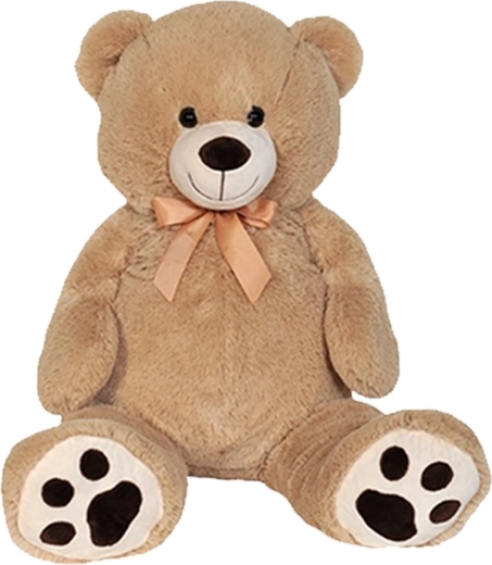 Orso di peluche beige 100 cm