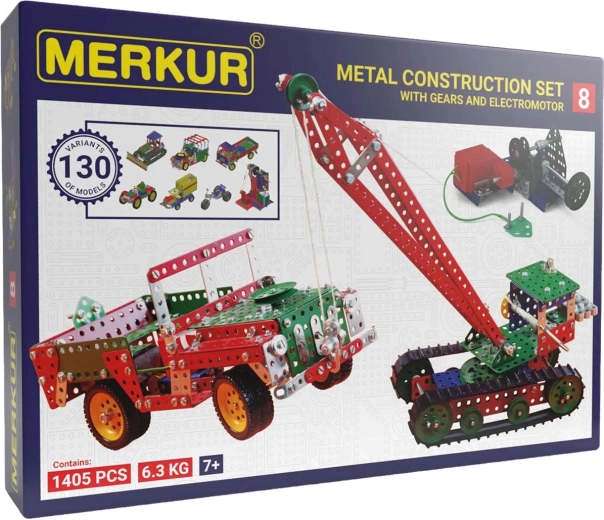 Merkur M8 grande costruzione in metallo da 1414 pezzi