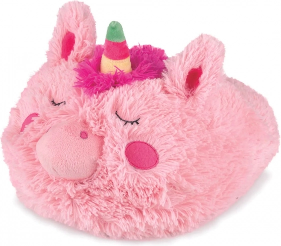 Cozy Noxxiez pantofoletta peluche riscaldante unicorno