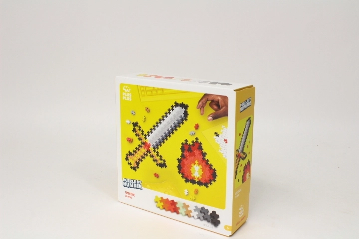 Plus-Plus Puzzle by Number avventura con la spada, 250 pezzi
