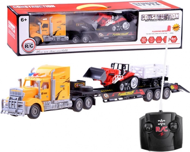 Camion RC con semirimorchio ribassato e trattore con rimorchio – Rc0208