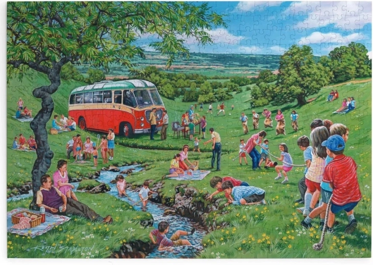 Puzzle Picnic domenicale, 500 pezzi