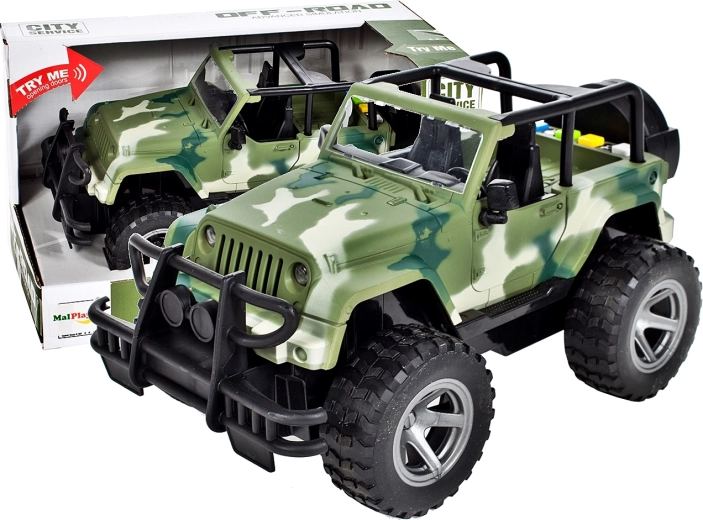 Jeep Wrangler 1:16 – giocattolo con suoni e luci