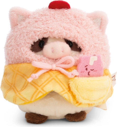 Mucca di peluche Moona MYMOCHI di NICI 8 cm – set regalo gelato e milkshake