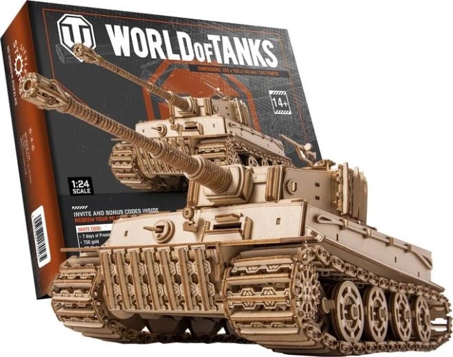 Little Story puzzle 3D in legno World of Tanks Tiger M1