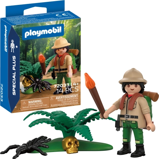 Playmobil Special Plus – avventuriero con accessori, 14 pezzi