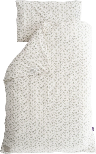 Träumeland biancheria da letto in jersey olive 100 × 135 cm + 40 × 60 cm