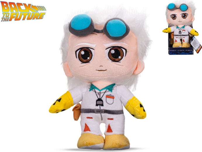 Pupazzo in peluche Dr. Emmett Brown – Ritorno al futuro (30 cm)