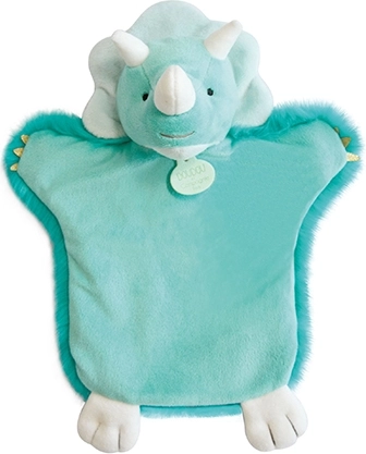 Burattino di peluche dinosauro 25 cm