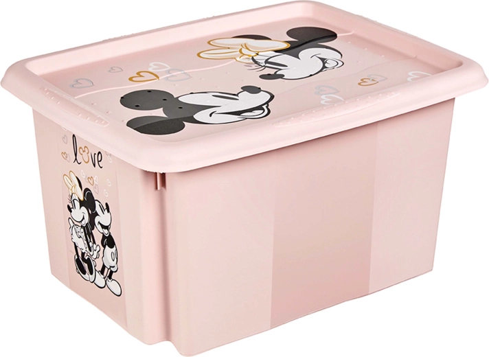 Box contenitore con coperchio Minnie 15 l