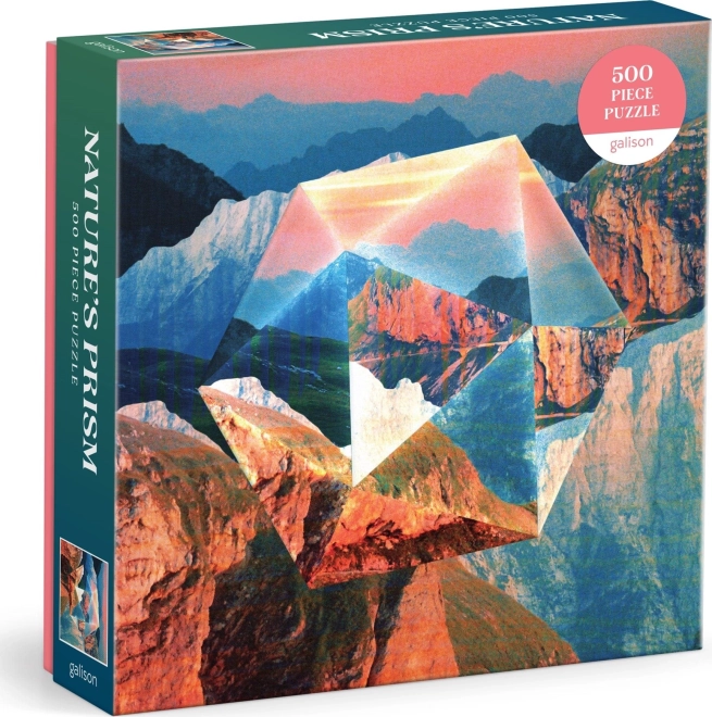 Galison Puzzle Prisma Naturale 500 Pezzi