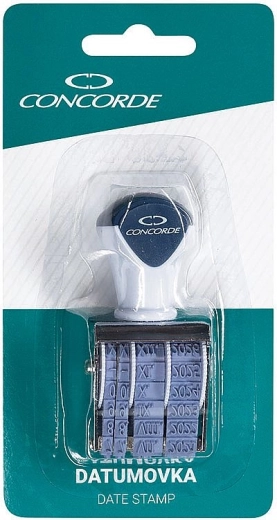 Timbro datario CONCORDE n. 4, blister