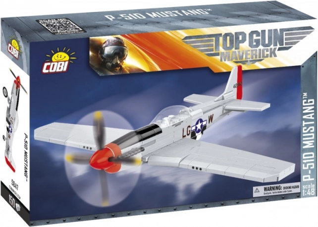 Mattoncini TOP GUN P-51D Mustang 150 pezzi