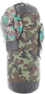Sacco da boxe con guantoni per bambini 40 × 15 cm