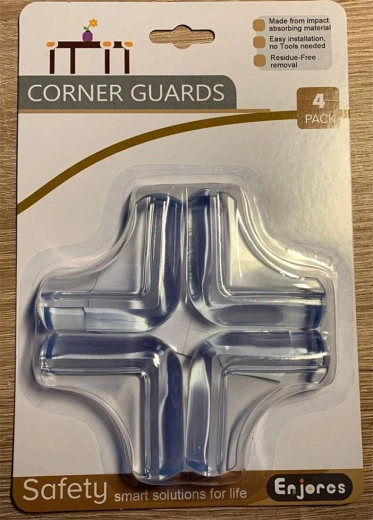 Paraspigoli per mobili in PVC (4 pz)