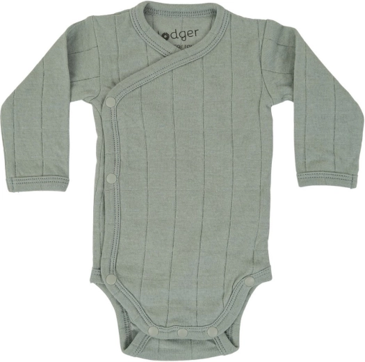 Body avvolgente idrofilo Lodger a maniche lunghe Tribe Silt Green taglia 68
