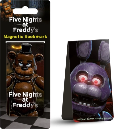 Segnalibro magnetico di Five Nights at Freddy’s Freddy Fazbear
