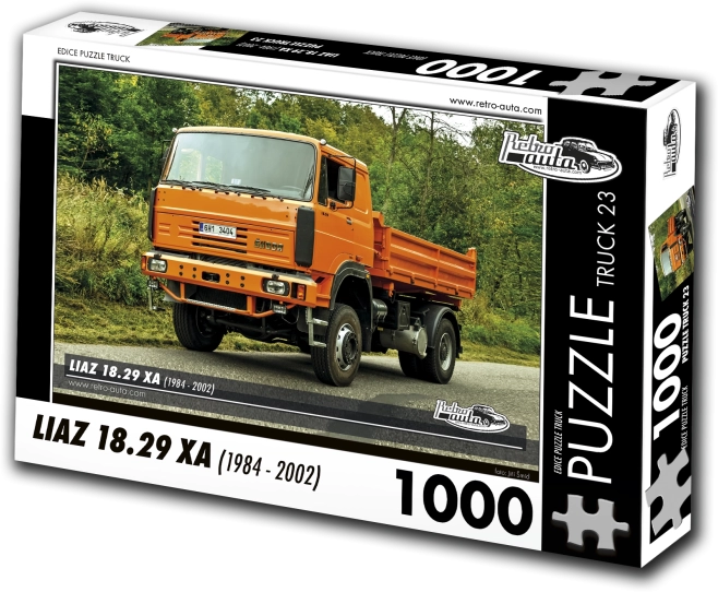 Puzzle RETRO-AUTA ŠKODA LIAZ 18.29 XA (1994–2002) – 1000 pezzi