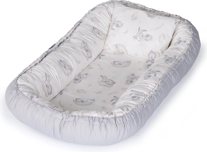 Chipolino nido per neonato Gray Bunny