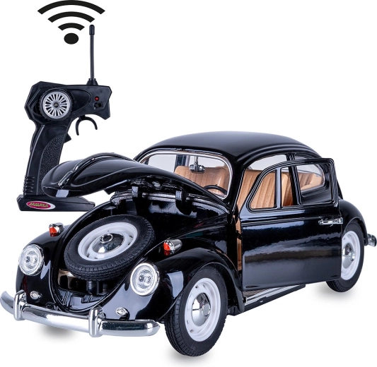 Modello RC Volkswagen Beetle 1:18 nero