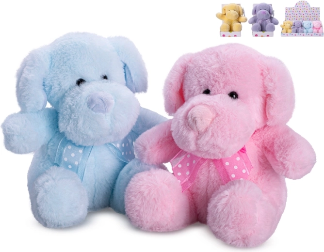 Cagnolino di peluche 15 cm – seduto