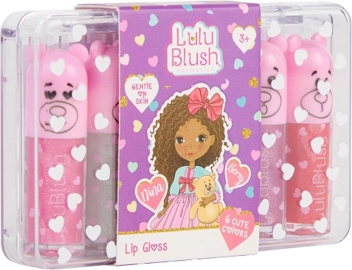 Create It! LuluBlush lucidalabbra per bambini – set da 6 pz