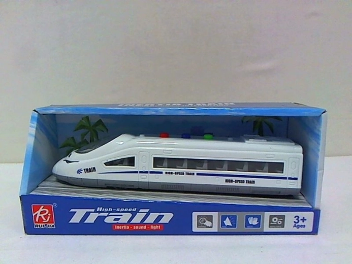 Treno sonoro e luminoso 21 cm