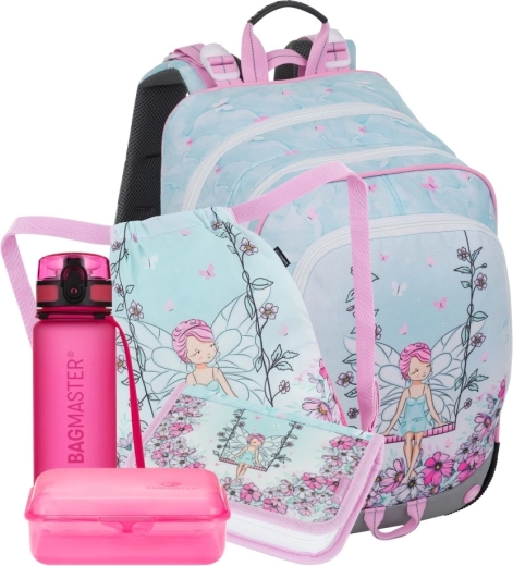 Bagmaster Alfa 25 grande set scolastico per alunne di prima – fata