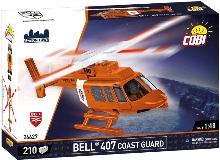 Cobi Bell 407 guardia costiera 1:48 (210 pezzi)