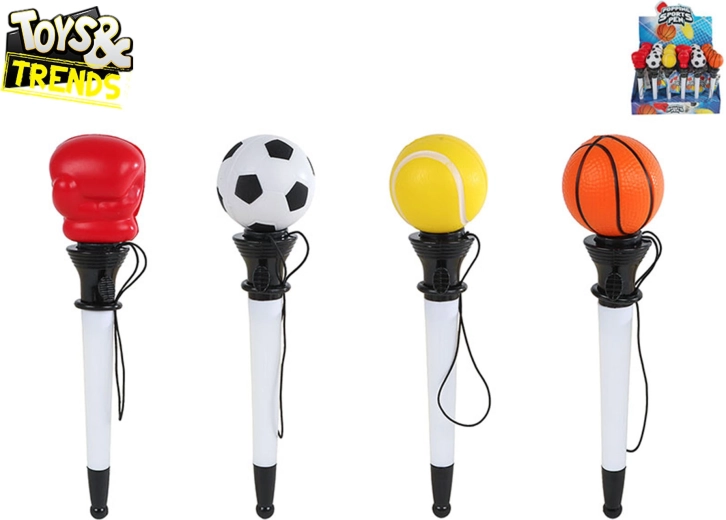 Penna a sfera in plastica con motivo sportivo Toys&Trends