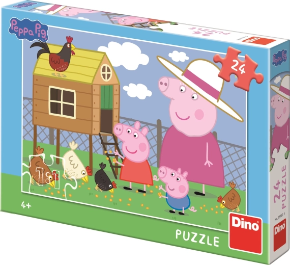 puzzle peppa pig gallinelle 24 pezzi