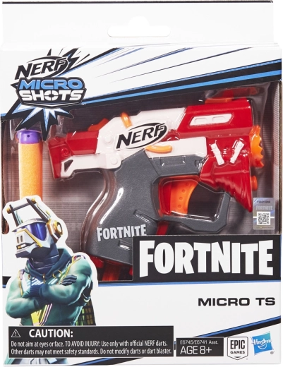 Nerf MicroShots Fortnite Doggo – mini blaster per dardi in foam