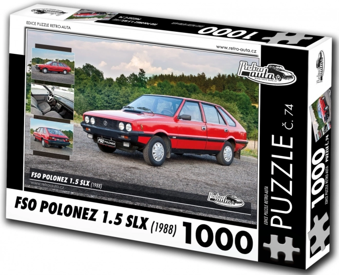 Puzzle Retro-Automobili FSO Polonez 1.5 SLX 1000 pezzi