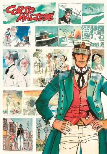 Puzzle 1000 pezzi Corto Maltese: Marinaio avventuroso