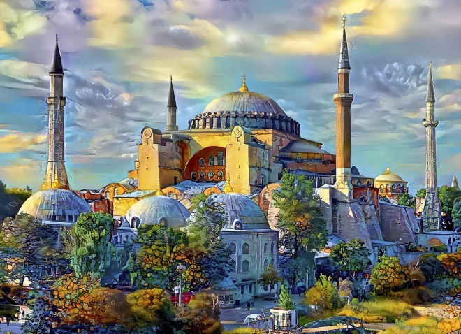 Puzzle BLUEBIRD Hagia Sophia Istanbul 1000 pezzi