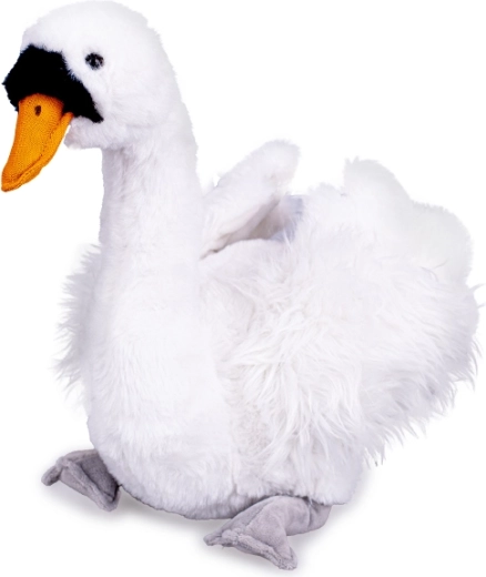Cigno di peluche 30 cm per neonati