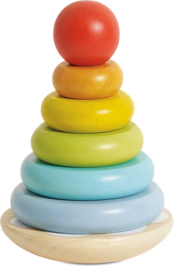 Le Toy Van torre a incastri Arcobaleno
