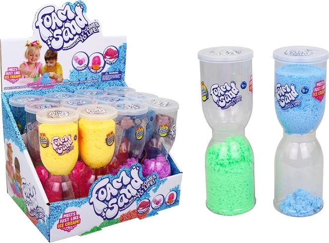 Sabbia nelle clessidre – giocattolo per bambini