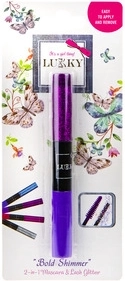 Lukky 2-in-1 mascara e glitter per ciglia