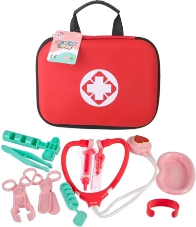 Set da dottore per bambini in borsa, 24 pezzi