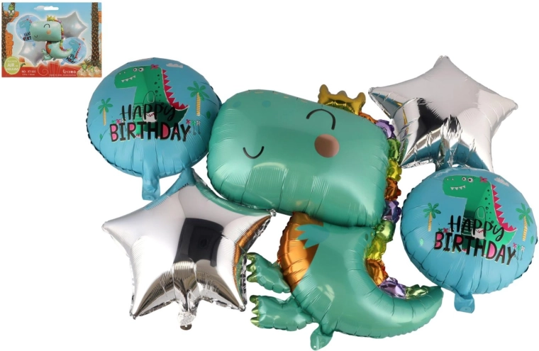 Palloncini gonfiabili dinosauro - 5 pezzi