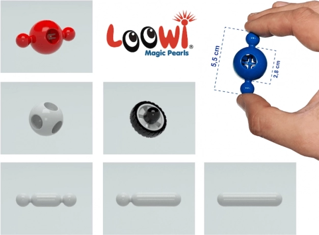 Sfere costruttive LOOWI – set educativo da 525 pezzi