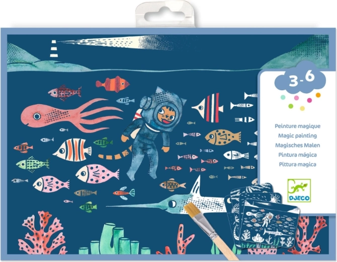 Djeco acquerelli ad acqua oceano - 1 pezzo