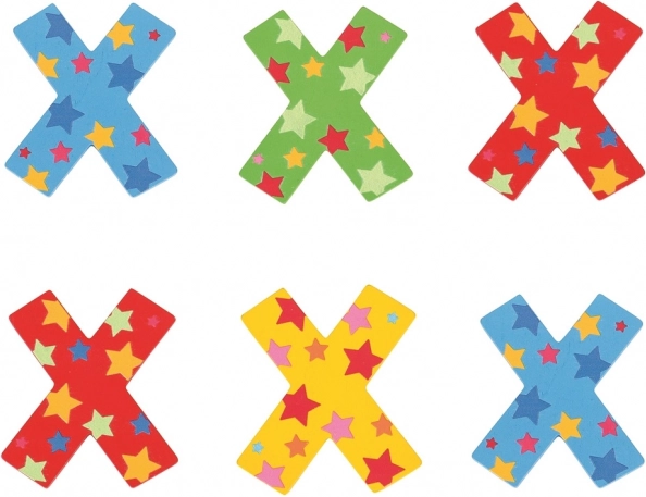Lettera in legno Stella X di Bigjigs Toys